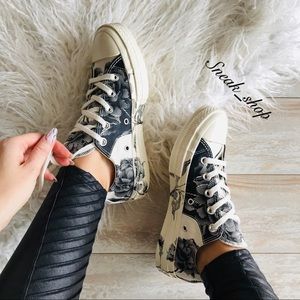 converse chuck 70 porcelain peony low top